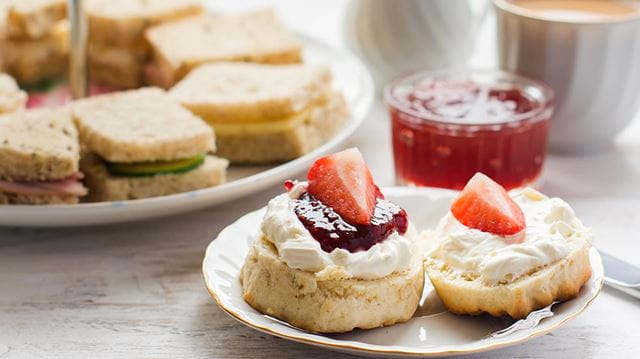 Afternoon tea scones